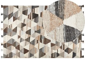Tapete Kilim em lã multicolor 200 x 300 cm ARGAVAND Beliani