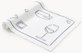 Corredor de mesa com bordado Tutti