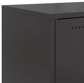 Aparador 68x39x72 cm aço preto