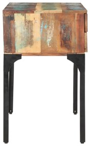 Secretária 118x48x75 cm madeira recuperada maciça