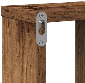 Prateleira de Parede Madeira Velha 104,5x10x43 cm Madeira de Engenhari