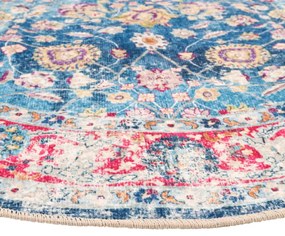 Tapete lavável antiderrapante Ø 120 cm multicor