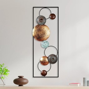 Acessório Decorativo de Parede Textured – Multicolor – 32x90x4 cm