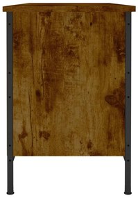 Sapateira 100x35x50 cm derivados de madeira carvalho fumado