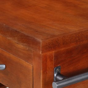 Carrinho de cozinha 100x48x89 cm madeira de acácia maciça