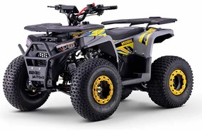 Moto 4 gasolina crianças Motors WARRIOR 125cc Amarela