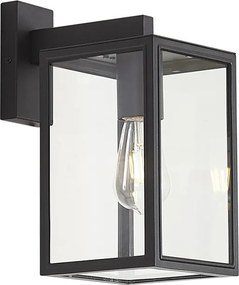 Candeeiro de parede industrial para exterior cinzento escuro IP44 - Sutton Down