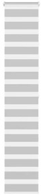 Cortina de zebra 40x200 cm largura do tecido 35,9 cm poliéster