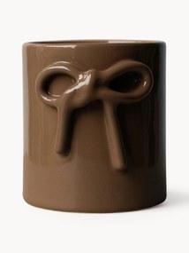 Vaso de cerâmica Bow, Alt 11 cm