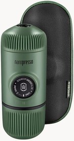 Máquina de café expresso portátil com estojo rígido Nanopresso, conjunto de 5