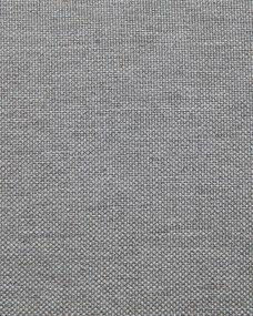 Poltrona reclinável em tecido cinzento claro FLORLI Beliani
