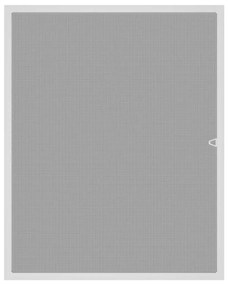 Tela anti-insetos para janelas 100x120 cm branco