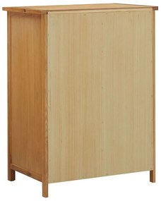 Roupeiro 76x52x105 cm madeira de carvalho maciça