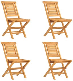 5 pcs conjunto de jantar p/ jardim madeira de teca maciça
