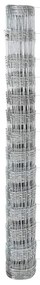 Postes de Cerca vidaXL 22 pcs U-Channel 140 cm Aço Galvanizado