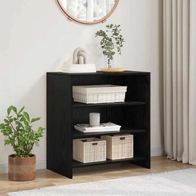 vidaXL Buffet Carvalho Preto 70x41x75 cm Madeira de Engenharia