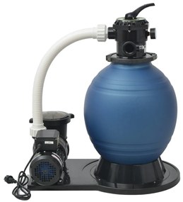 vidaXL Bomba de filtro de areia 1000 W 16800 L/h XL