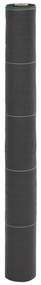 vidaXL Tela para ervas daninhas 1x50 m PP preto