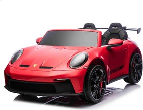 Carro elétrico para crianças Porsche 911 24V 4x4, 2 lugares, controlo remoto, entrada USB/AUX, motores de 200W, bateria de lítio, luzes LED licença OR