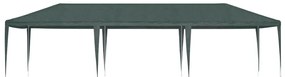 Tenda para festas 4x9 m 90 g/m² verde