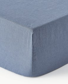 Lençol em linho lavado com elástico para boxspring Airy