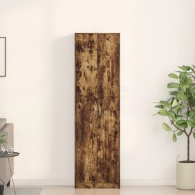 Guarda-roupa Carvalho Fumado 55x25x189 cm Madeira de Engenharia