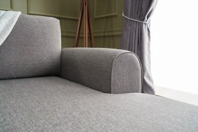 Sofá-Cama de Canto Belen – Castanho – 300x78x202 cm