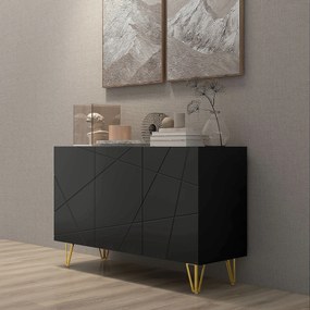Armário Moderno – Modelo Turku – 120x40x75 – Armazenamento Vertical –