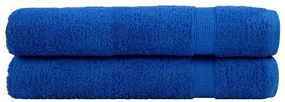 Toalhas premium SOLUND 2 pcs 100x200 cm 600 gsm azul