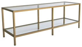 Móvel para TV Basic – Dourado – 130 cm x 45 cm x 40 cm