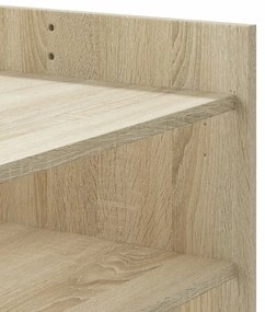 Mesa de centro 80x50x50 cm derivados de madeira carvalho sonoma