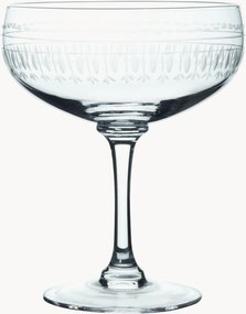 Copos de cocktail em cristal artesanal Ovals, conjunto de 2