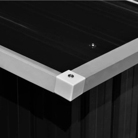 Abrigo de jardim 257x298x178 metal antracite