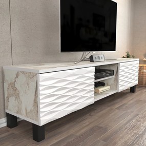 Móvel TV Lukas – Branco – 150 cm x 35 cm x 40,3 cm