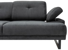 Sofá de Canto Mustang – Antracite – 174 x 274 cm