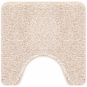 Conjunto de 2 Tapetes de Banho vidaXL Creme Polipropileno Antiderrapan