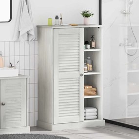 vidaXL Armário de Banheiro com armazenamento Branco 68 x 34 x 110 cm