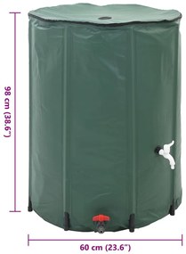 Tanque de Âgua da Chuva Desmontável 250L