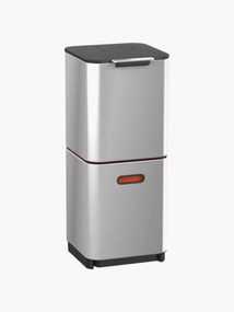 Waste Bin Totem with Separate Recycling Unit, 2 X 20 L