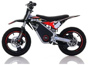 Mini moto elétrica para crianças Minicross electrica 350W 14/14" Warrior MX-E350 Preta