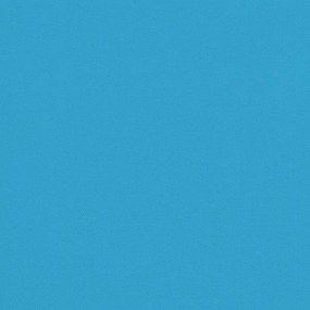 Guarda-sol de parede com luzes LED 290 cm azul-mar