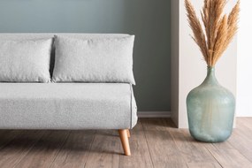 Sofá-Cama 2 Lugares Folde – Cinzento – 120 x 180 cm