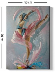 Tela Decorativa Modelo 659195875 – Multicolor – 50 x 70 cm