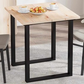 vidaXL Tampos de mesa retangulares 2 pcs 70x35x2,5 cm pinho maciço