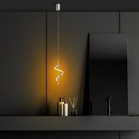 Chandelier Likma – Chrome – 16x50-100x16 cm