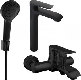 Mexen Pecos Conjunto de Banho R05, Preto - 72713R05-70
