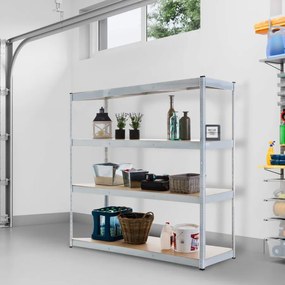 Estante para cargas pesadas 160 x 180 x 60 cm Branco