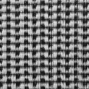 Tapete de exterior 140x200 cm ARAKIL PP preto