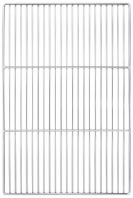 Grelha de Churrasco vidaXL com Cabos Retangular 60x40 cm Aço Inoxidável 304