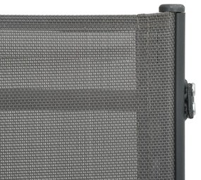 Espreguiçadeiras 2 pcs textilene e aço